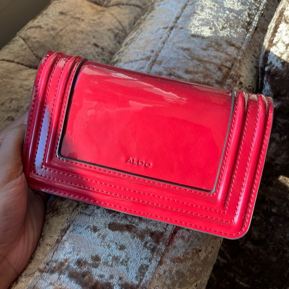 Aldo red bag - Picture 2 of 3